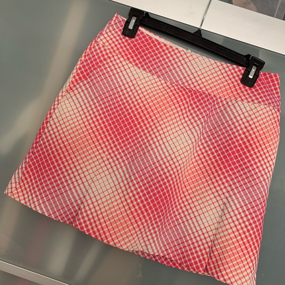 Nike Golf Skort - pink plaid (?)